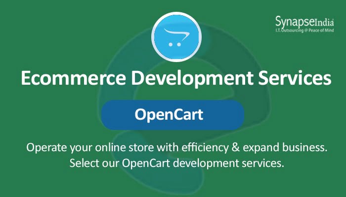 E-commerce Development Services from SynapseIndia - SEO-Friendly OpenCart Stores
