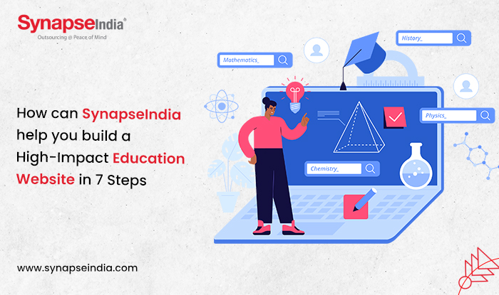 How can SynapseIndia help you build a High-Impact Education Website in 7 Steps 