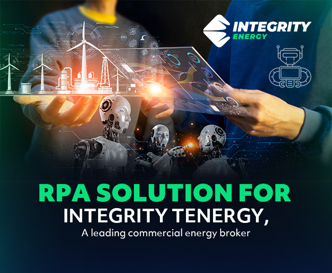 RPA solution for commercial energy broker ‘Integrity Energy’