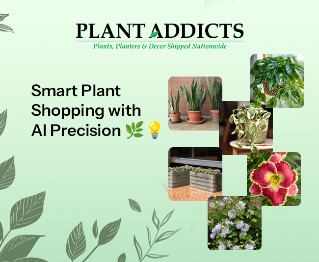 Website developed for BigCommerce store 'Plant Addicts' in USA